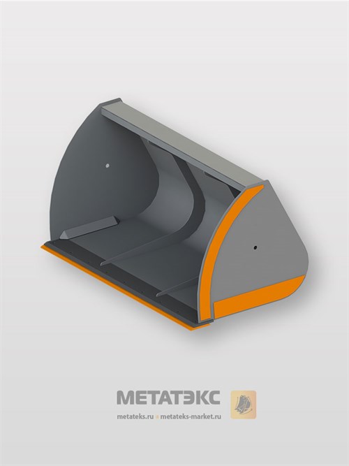 Ковш увеличенной емкости для Merlo Multifarmer MF40.7/MF40.9 (ширина 2200 мм, объем 3,0 куб. метра) - фото 38616