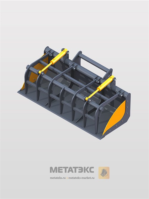 Захват ковшевой для AUSA T235 (ширина 2400 мм) - фото 48945