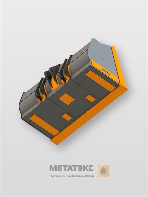 Угольный ковш для XCMG LW520/LW521 (5,0 куб. метра) - фото 54061