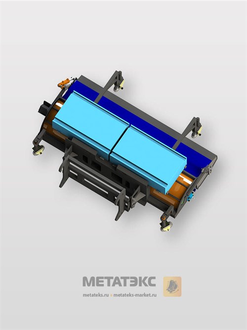 Щетка с передним бункером для XCMG ZL50 (2000 мм) - фото 55479