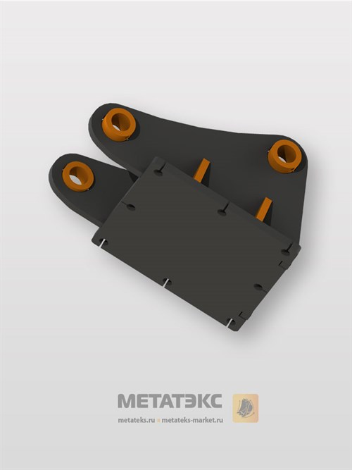 Переходная плита для гидровращателей для Hitachi ZX25/ZX27/ZX30 - фото 60957
