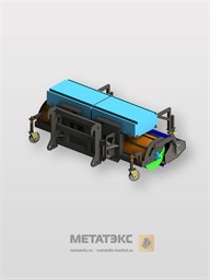 Щетка с передним бункером для Lonking CDM843 (2000 мм)