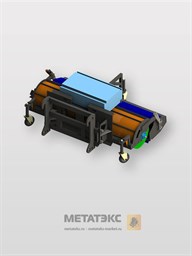 Щетка с передним бункером для XCMG LW540/LW541 (2200 мм)