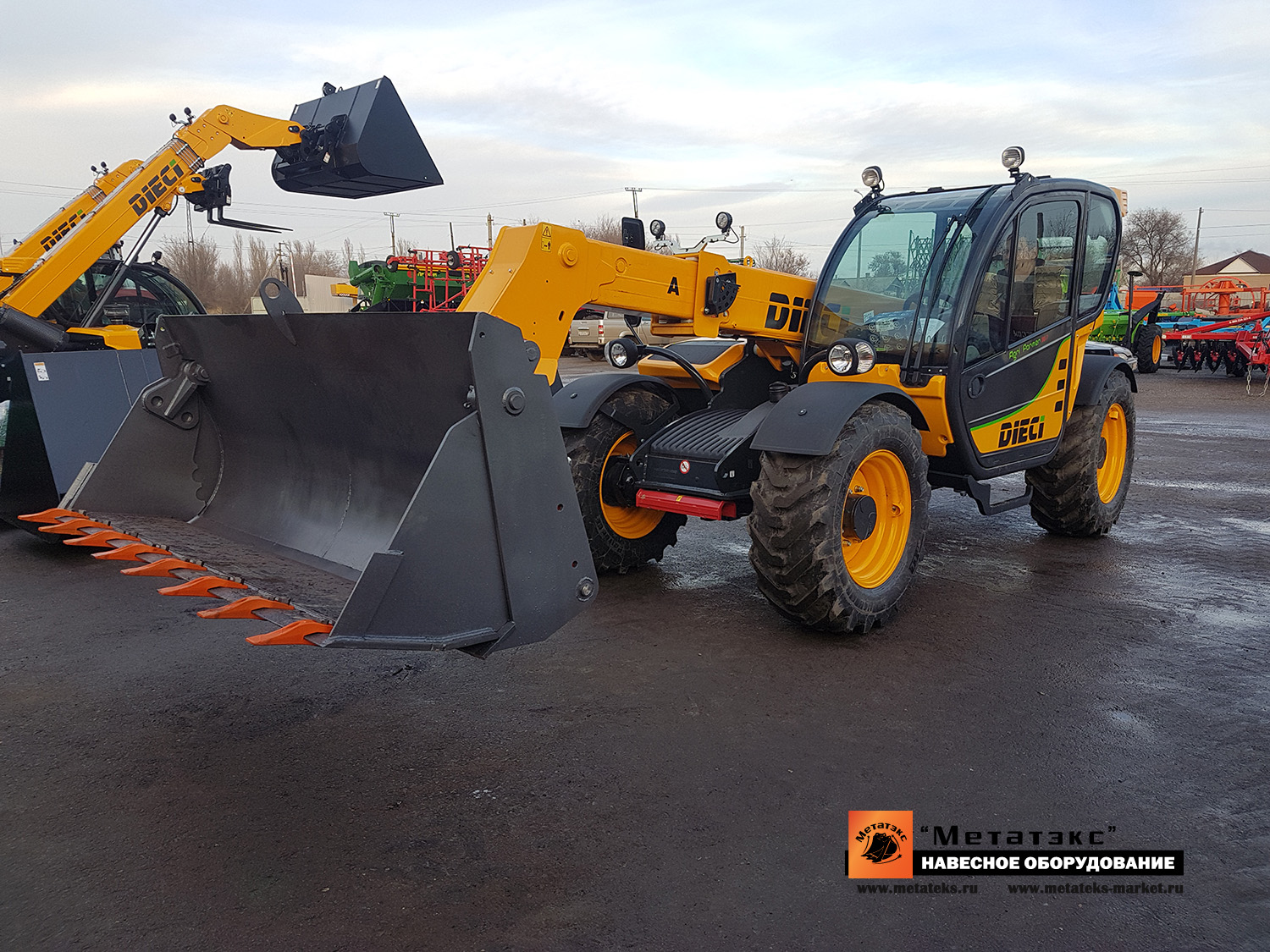 Купить челюстной ковш для телескопического погрузчика Bobcat T 35100/ TL  35140 (объем 1,2 куб. метра)