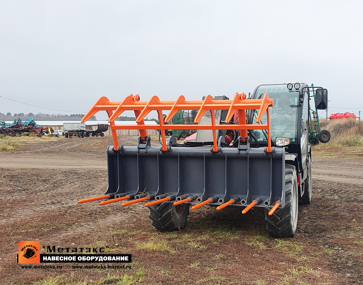 Купить захват вилочный для телескопического погрузчика Bobcat T 2250  (ширина 2100 мм)